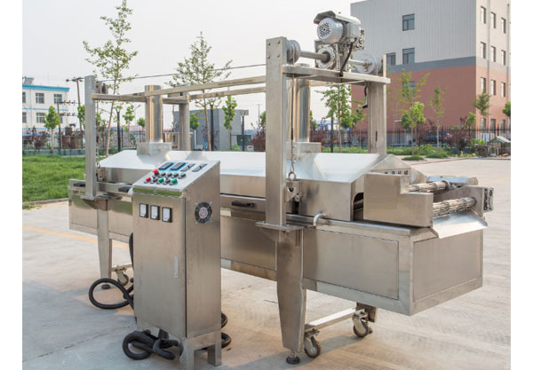 Máquina freidora continua